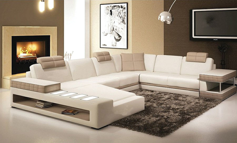 Prichard Leather Sofa Lounge Set